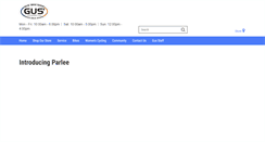 Desktop Screenshot of gusbike.com